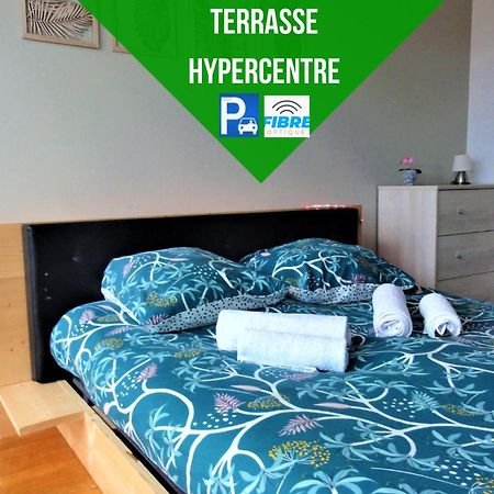 Ferienwohnung La Dolce Vita -T2 52m2- dernier étage- terrasse-parking-WIFI FIBRE Tarbes Exterior foto